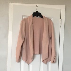 Blush Crop Blazer